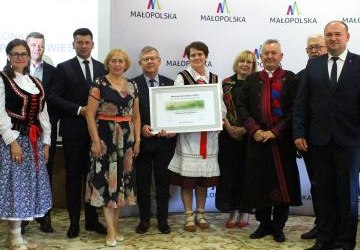 Uroczystość wręczenia nagród w prestiżowym konkursie ,,Małopolska wieś 2022”